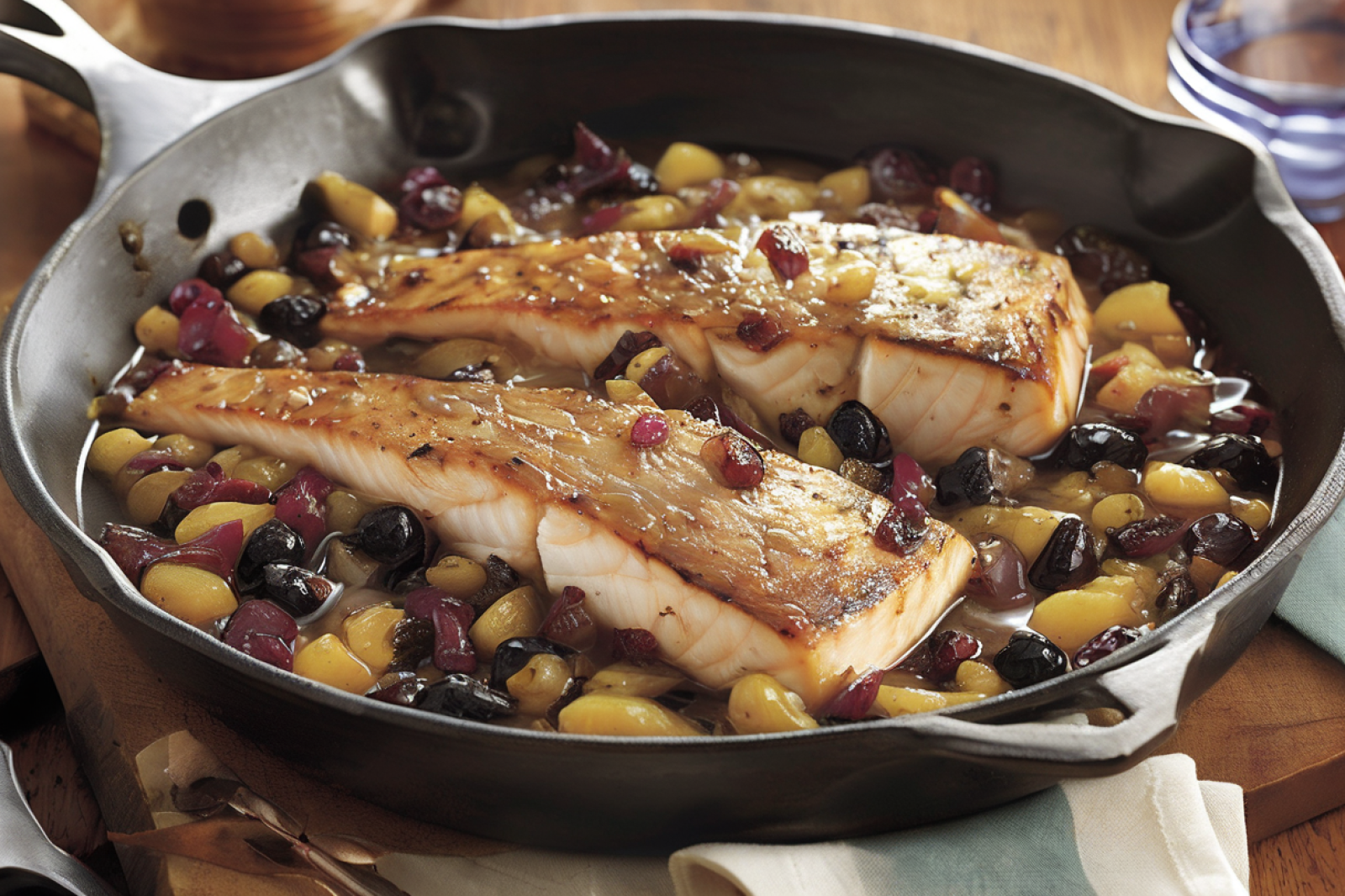 Mediterranean Swordfish Bake