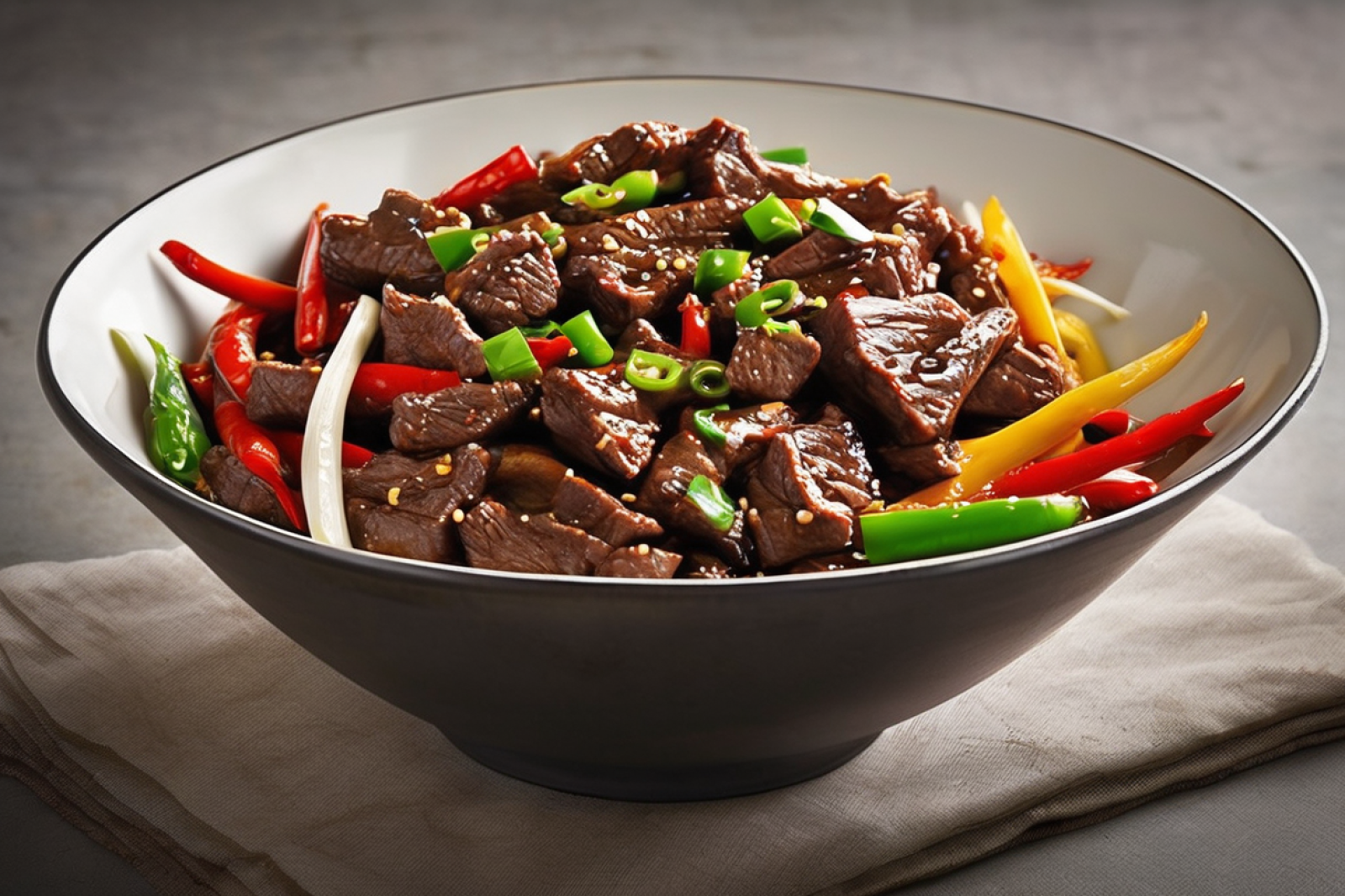 Fiery Szechuan Beef Stir-Fry
