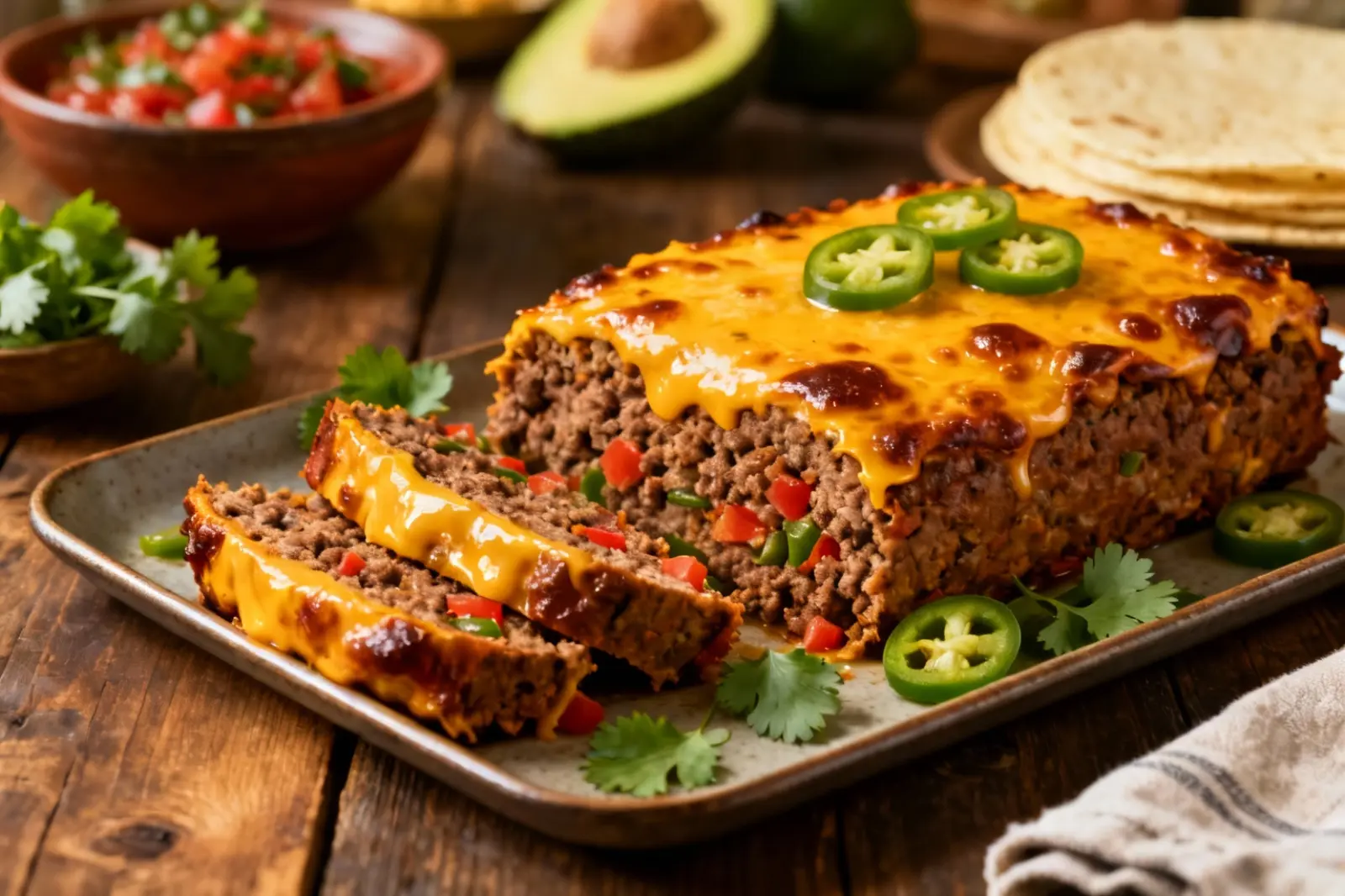 Spicy Tex-Mex Meatloaf