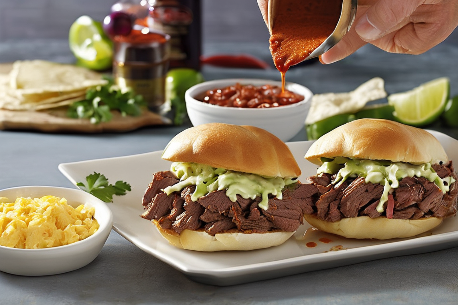 Zesty Beef Taco Sliders