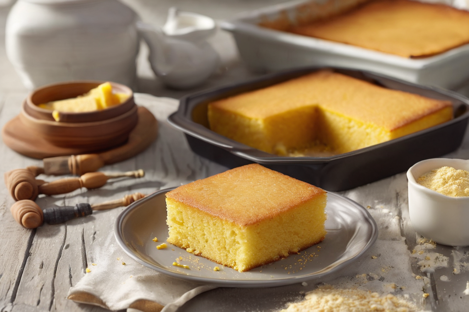 Sweet Honey Cornbread Delight