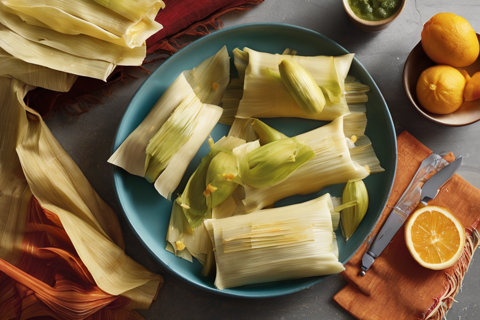 Citrus Bliss Tamales