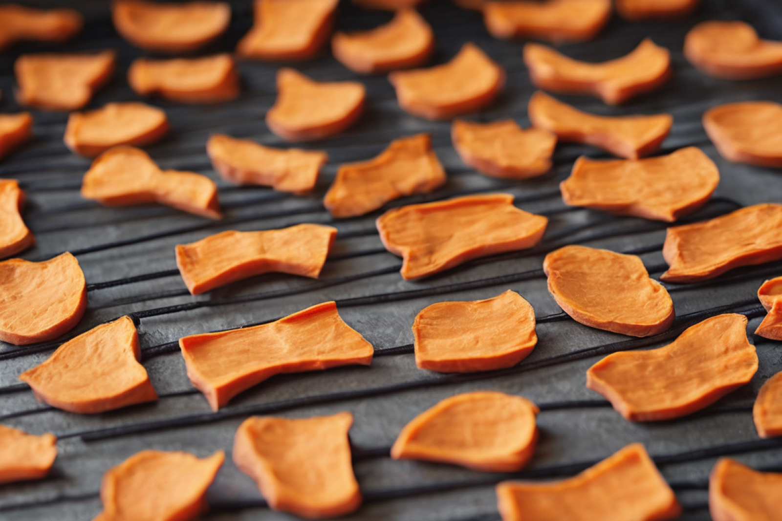 Oven-Dried Sweet Potato Chews for Dogs