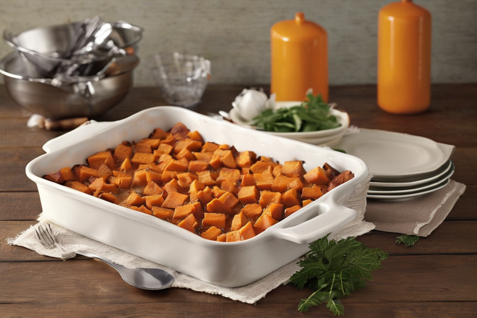 Crispy Sweet Potato Casserole