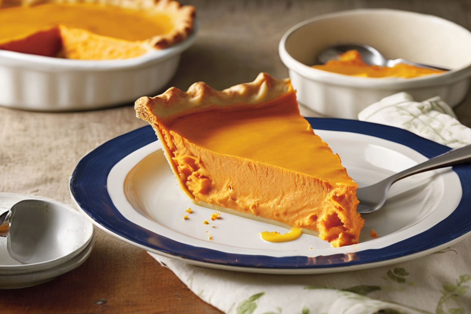 Irresistible Sweet Potato Custard Pie