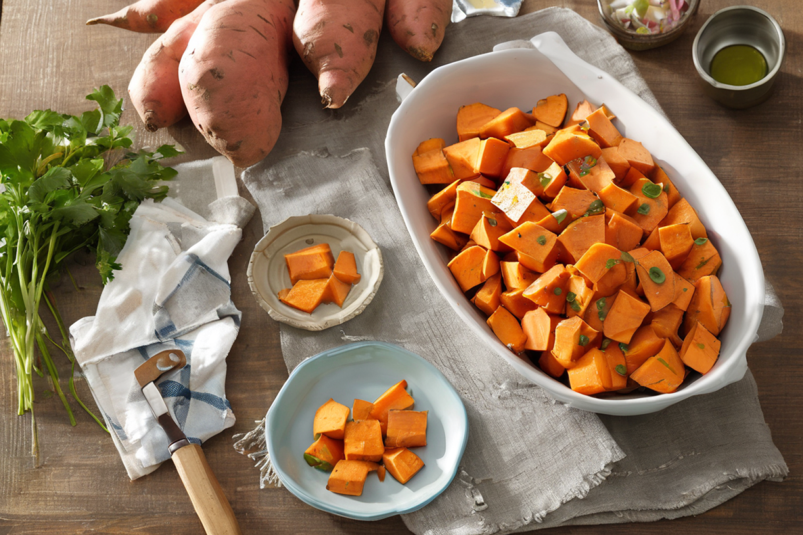 Zesty Sweet Potato Salad