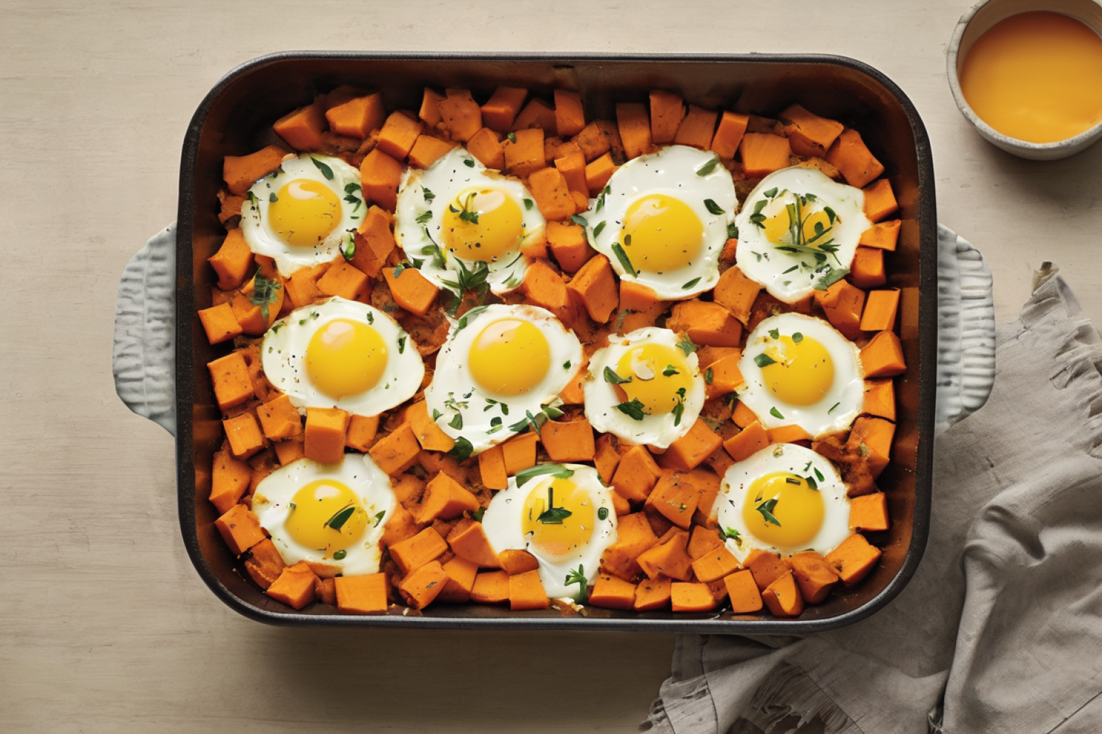 Hearty Sweet Potato and Egg Casserole