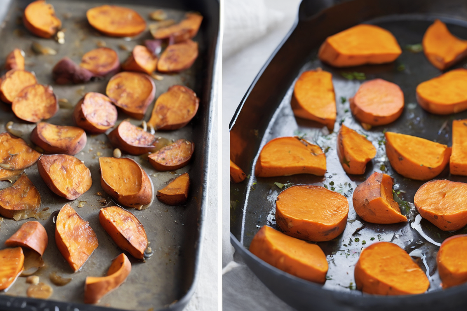 Caramelized Sweet Potato and Cashew Bake