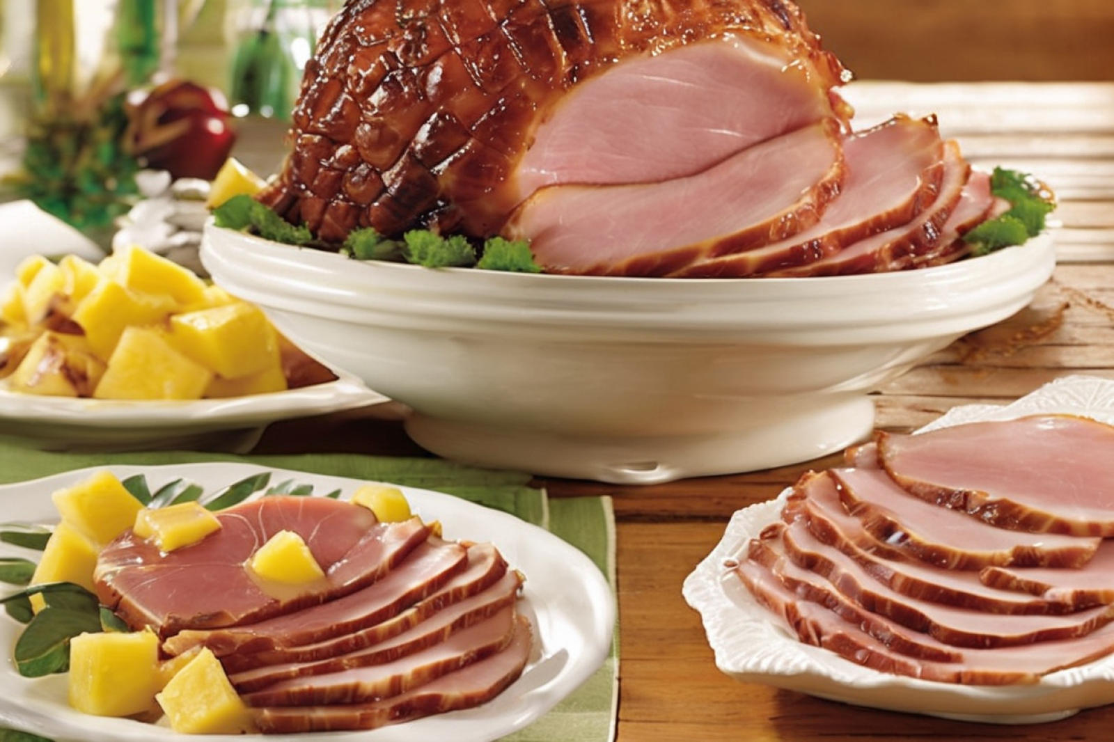 Tropical Glazed Ham Delight