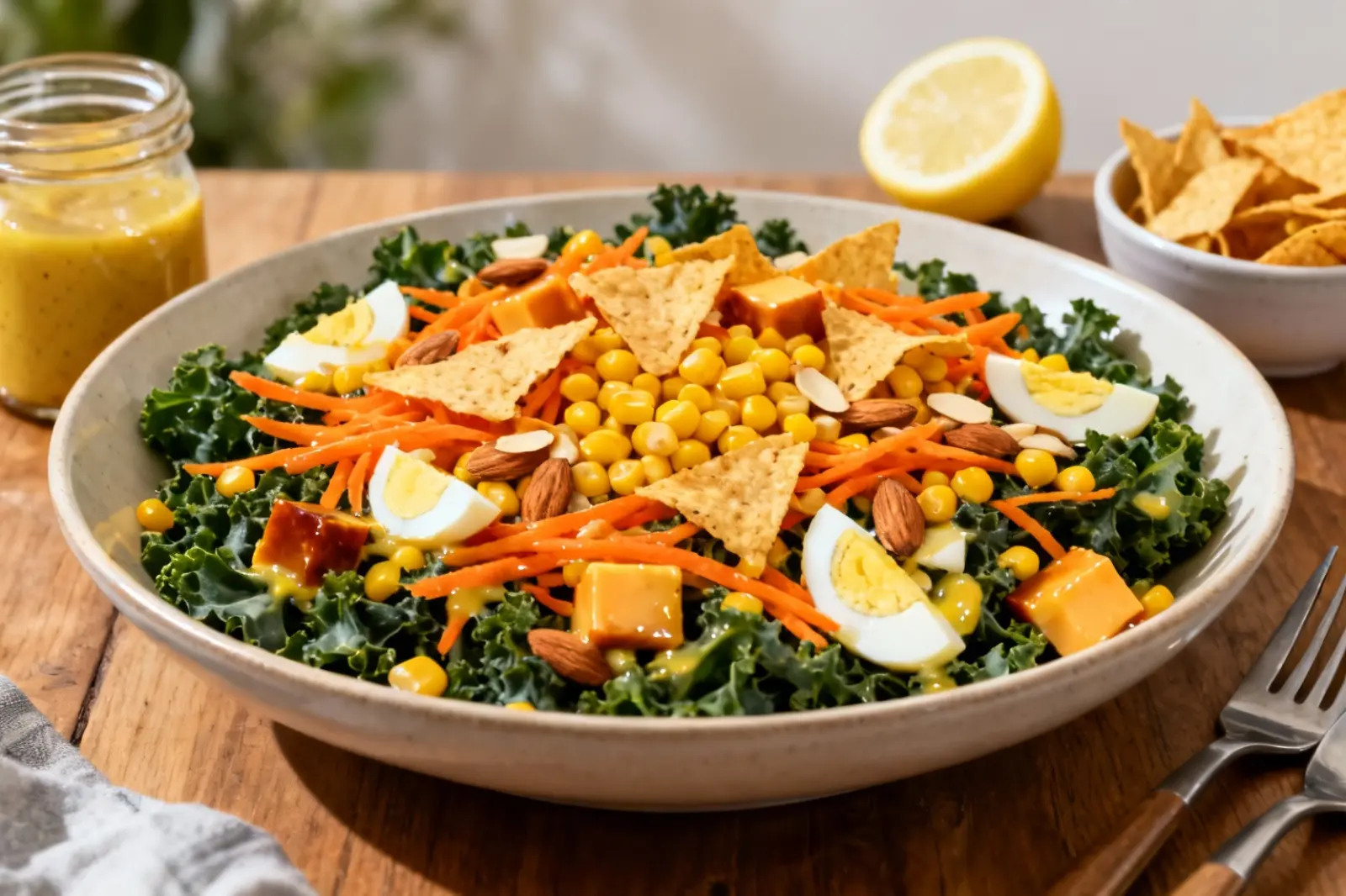 Vibrant Kale Salad Delight