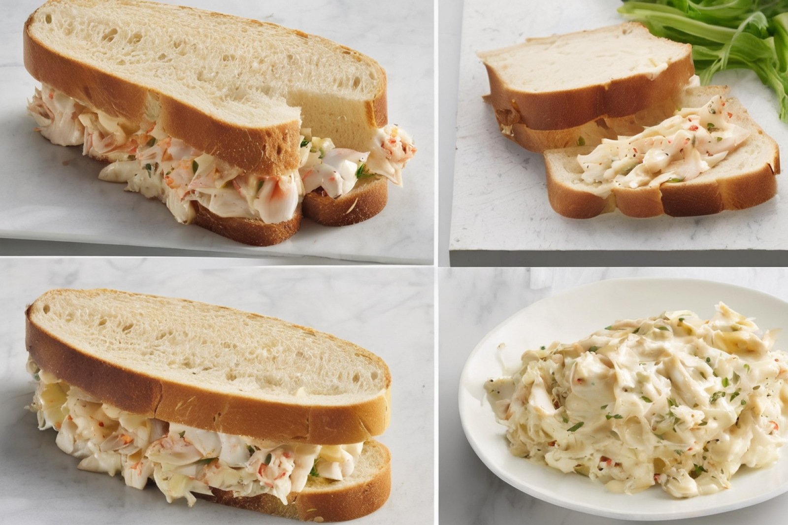 Gourmet Crab Fusion Sandwich