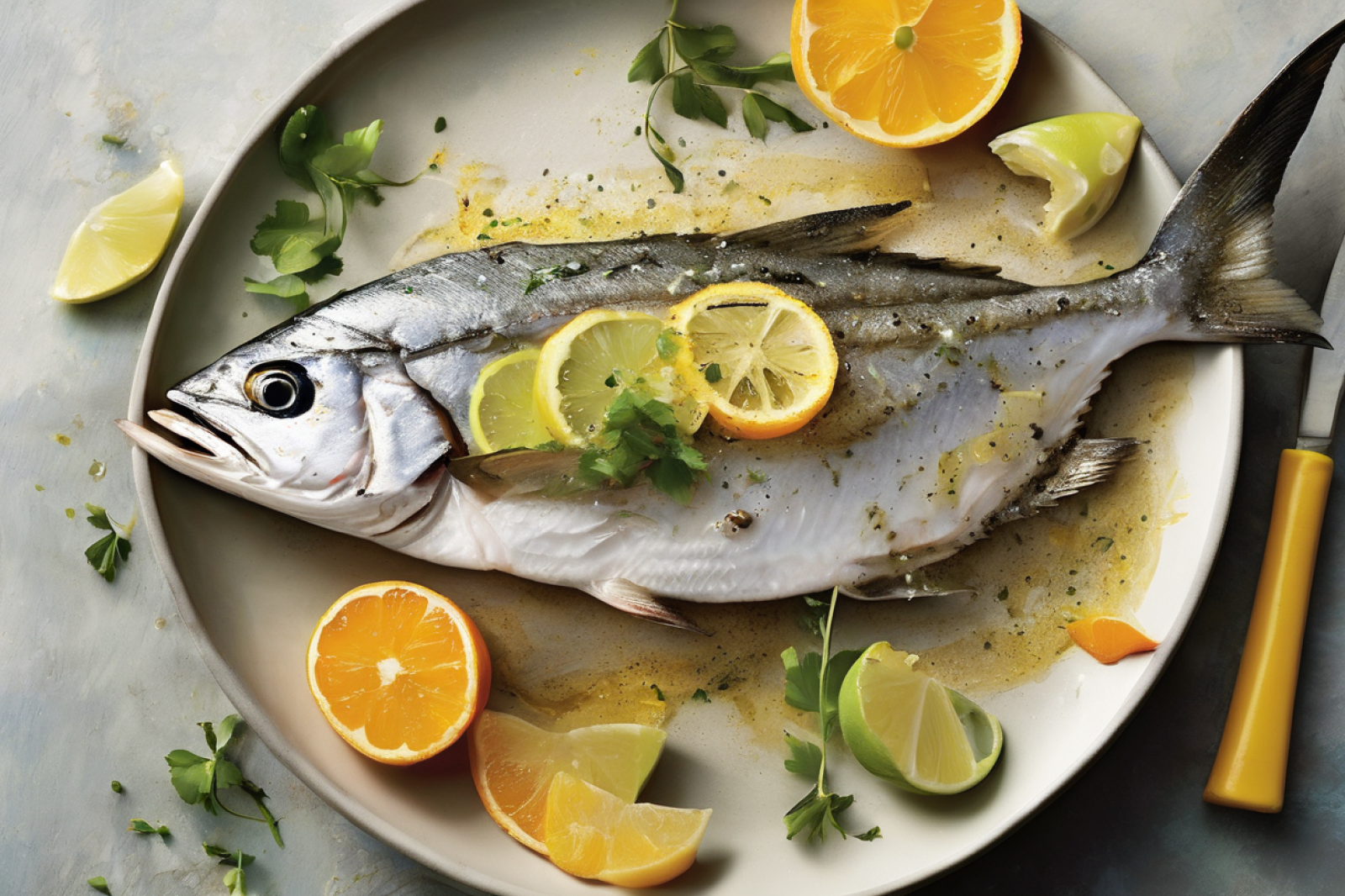 Citrus-Infused Grilled Bluefish