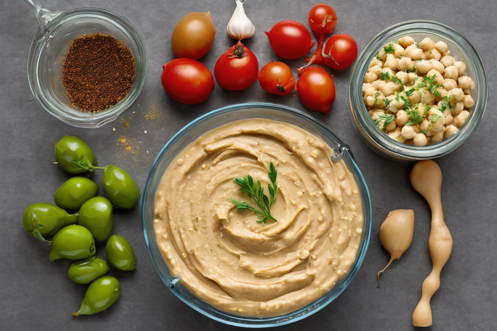 Smooth and Savory Chickpea Spread