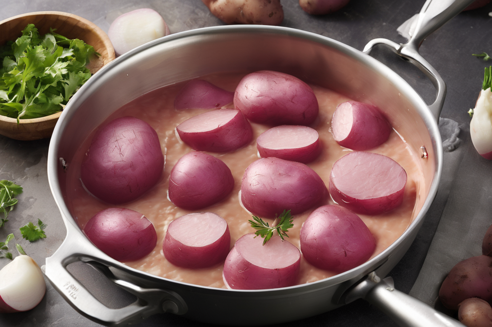 Velvety Red Potato Puree