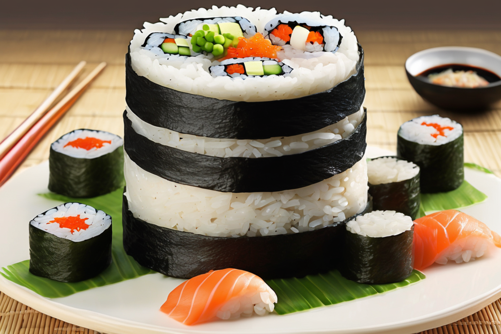 Sushi Layer Cake