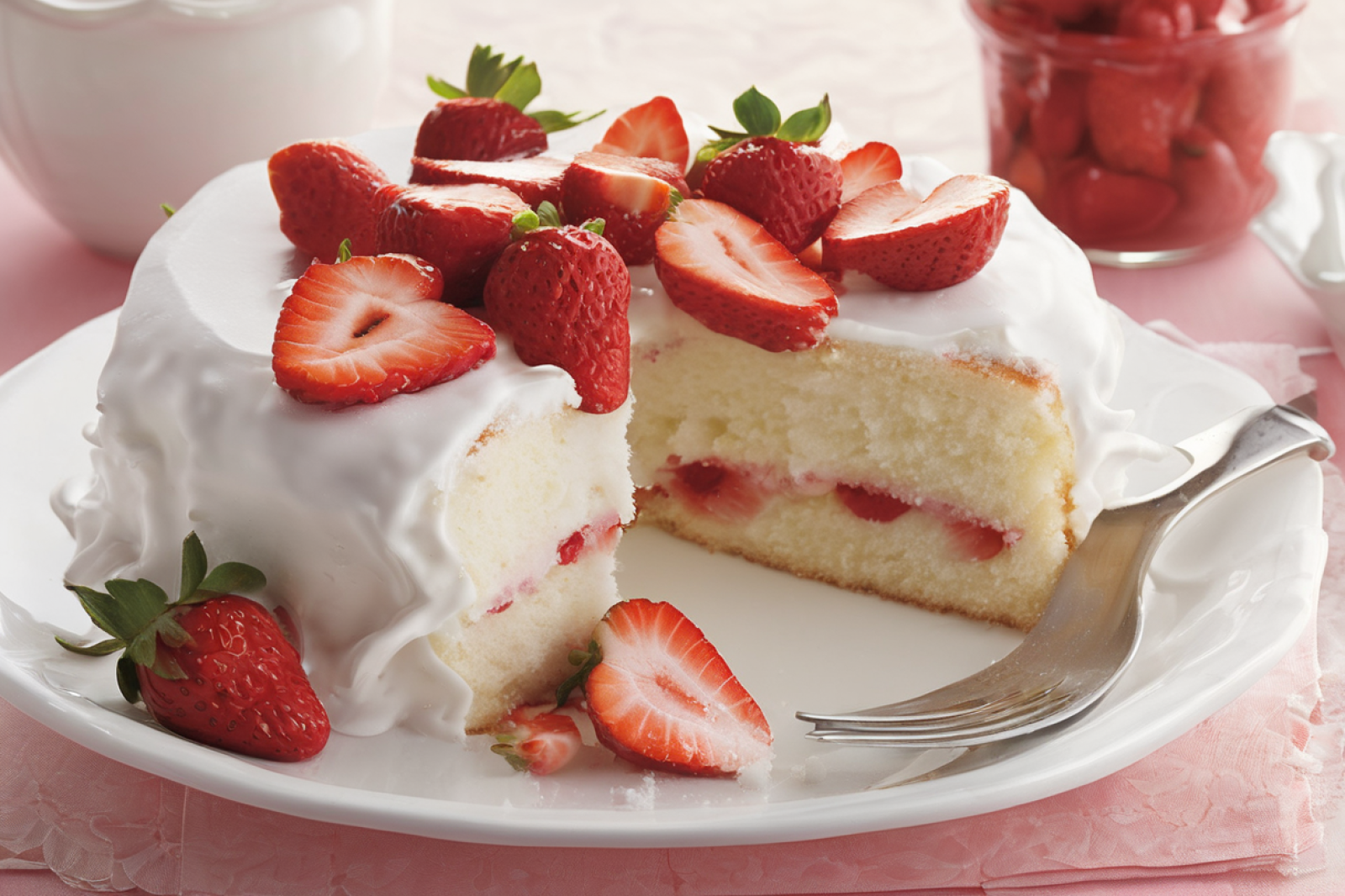Strawberry Bliss Cake