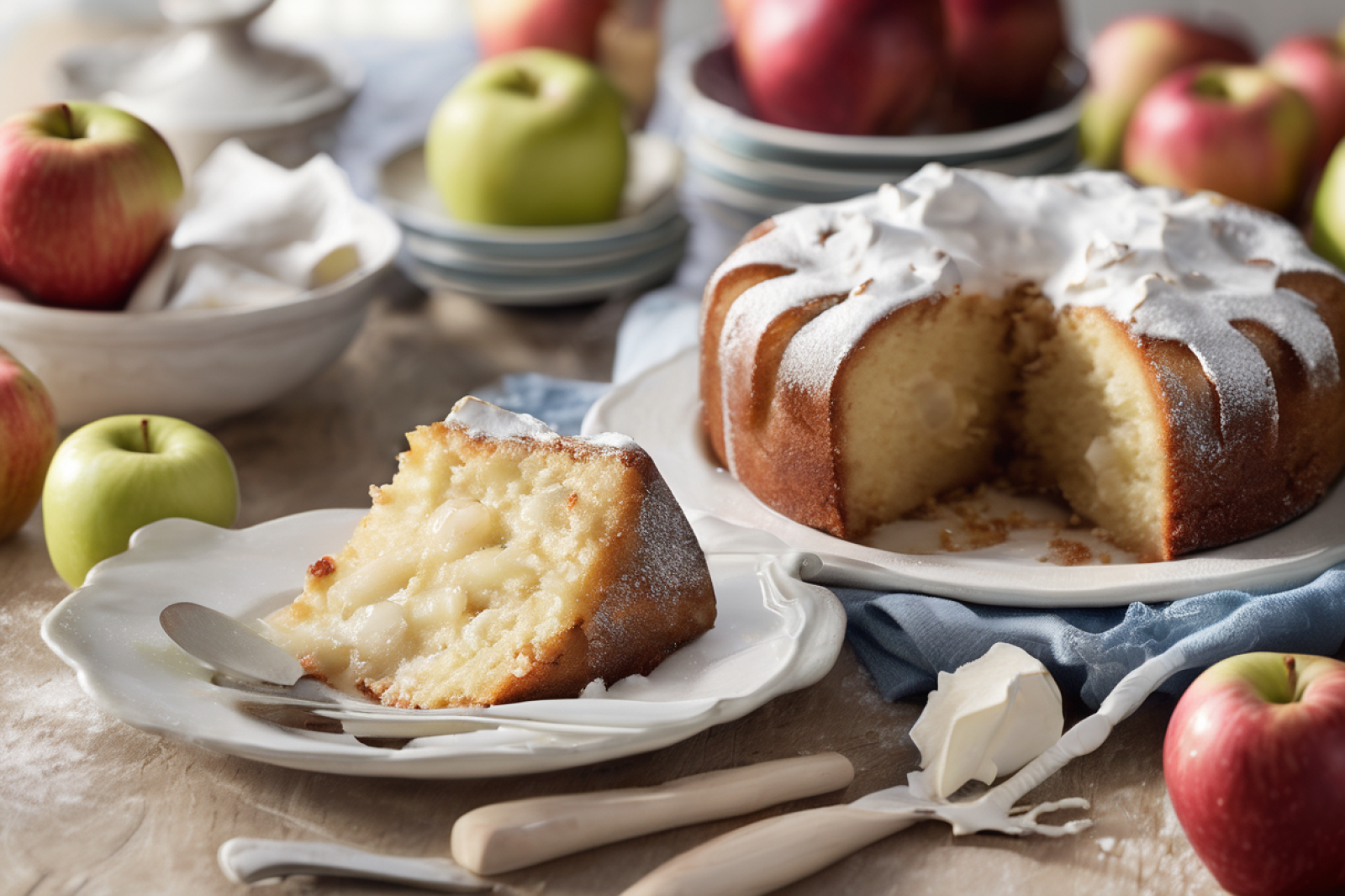 Scandinavian Apple Bliss Cake