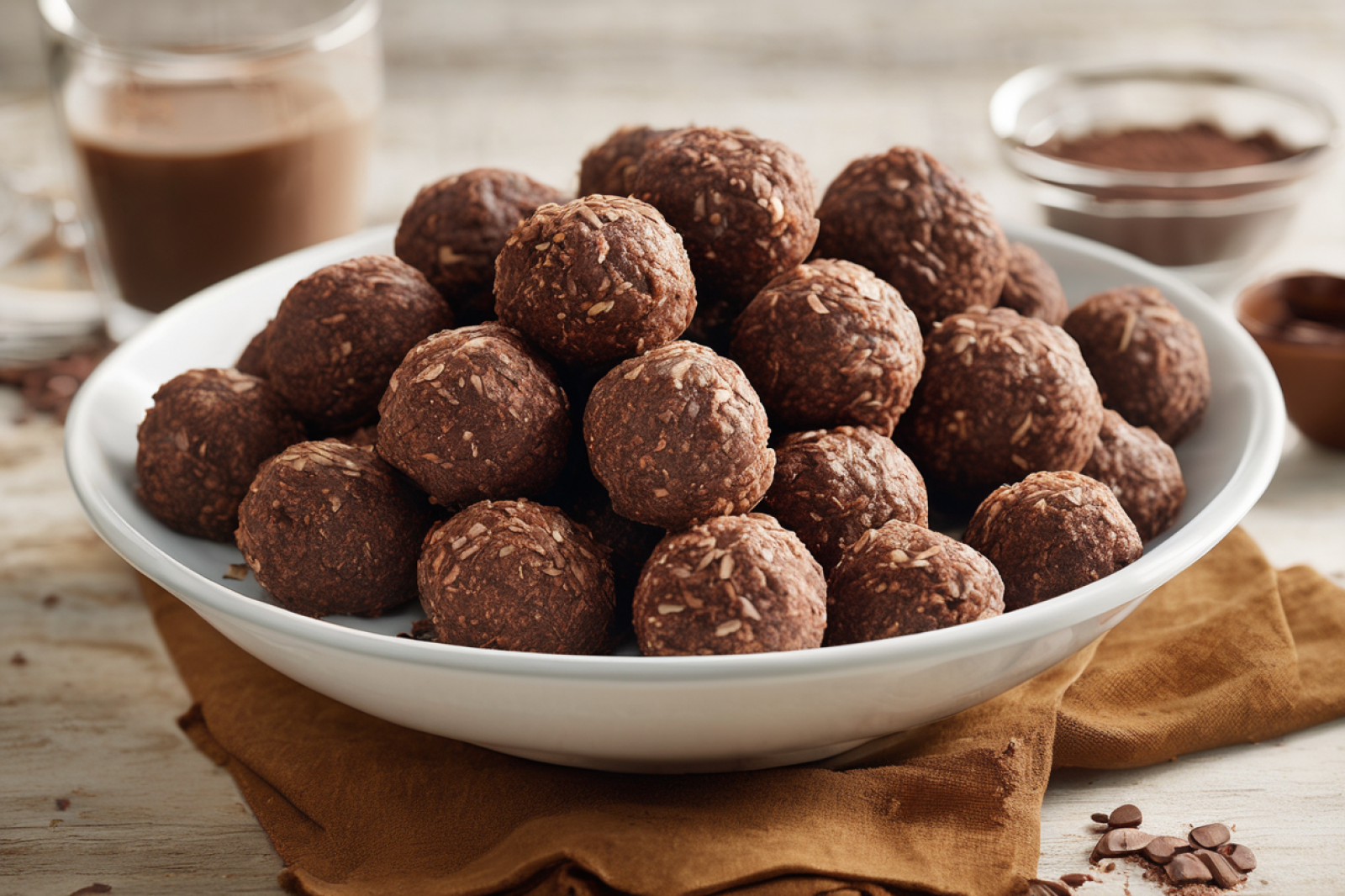 Cocoa Coconut Energy Balls
