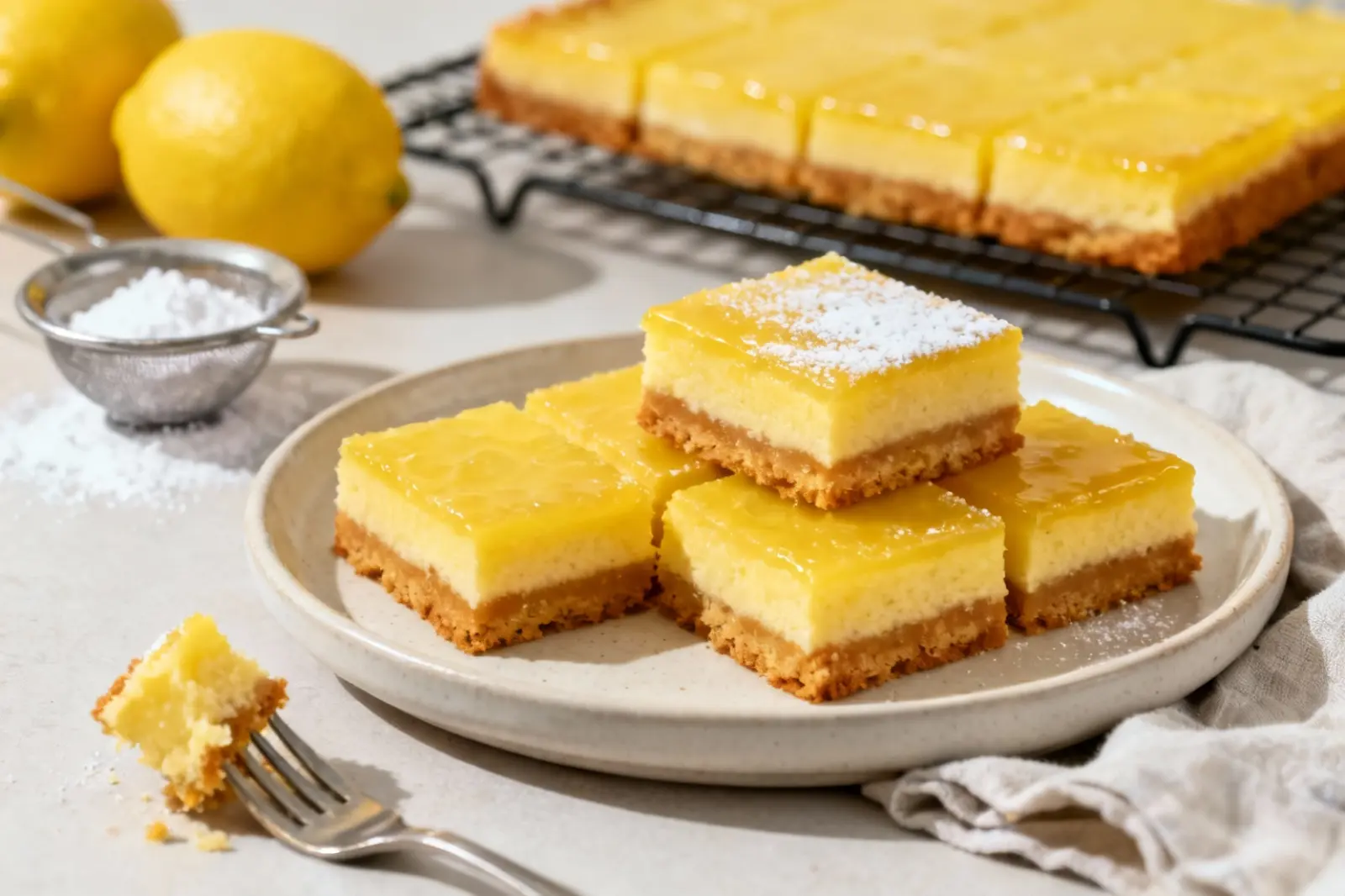 Zesty Lemon Delight Bars