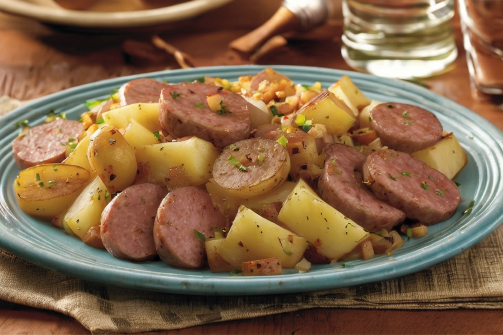 Cajun-Style Sausage and Potato Delight