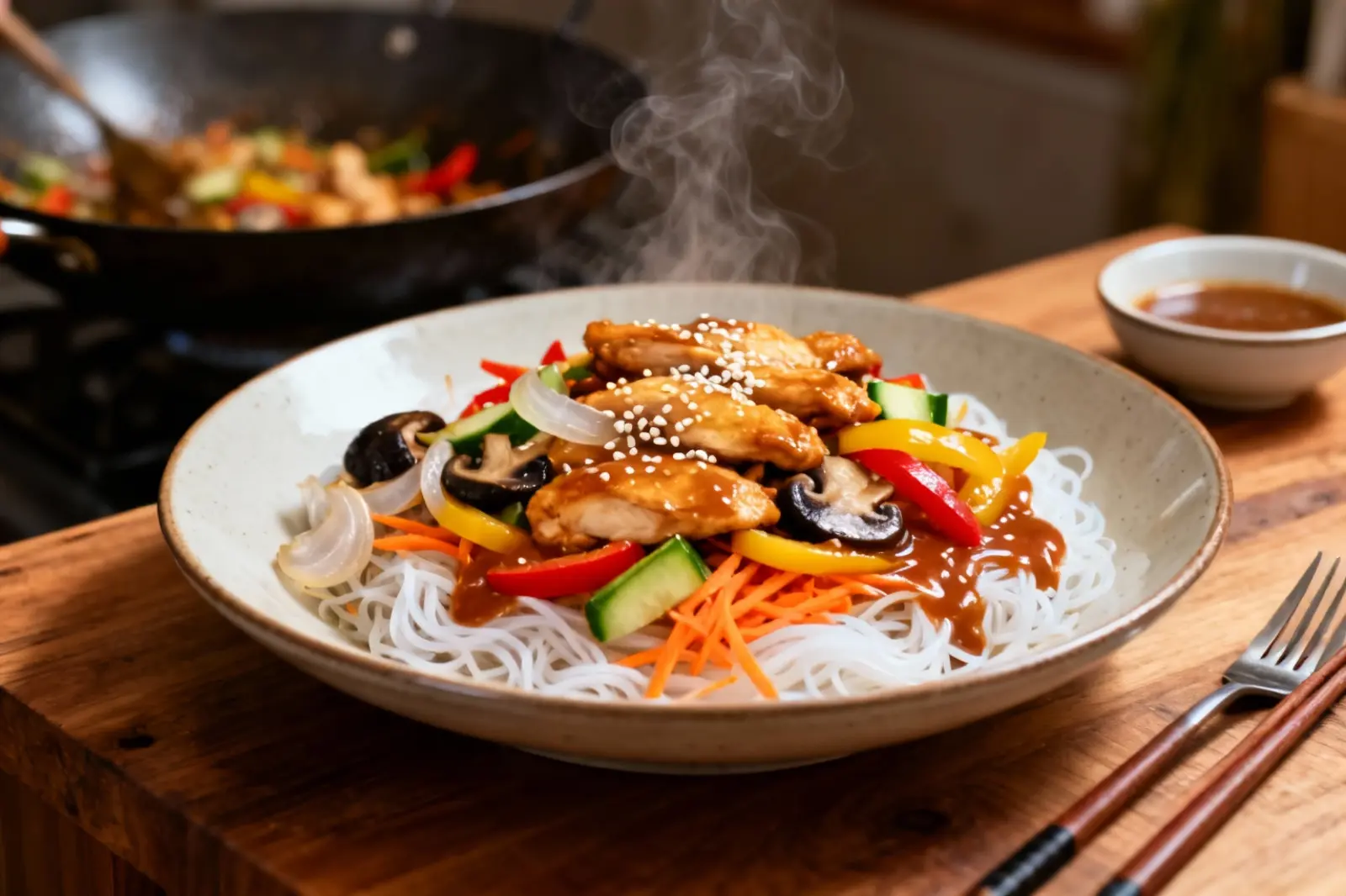 Savory Thai Noodle Stir-Fry