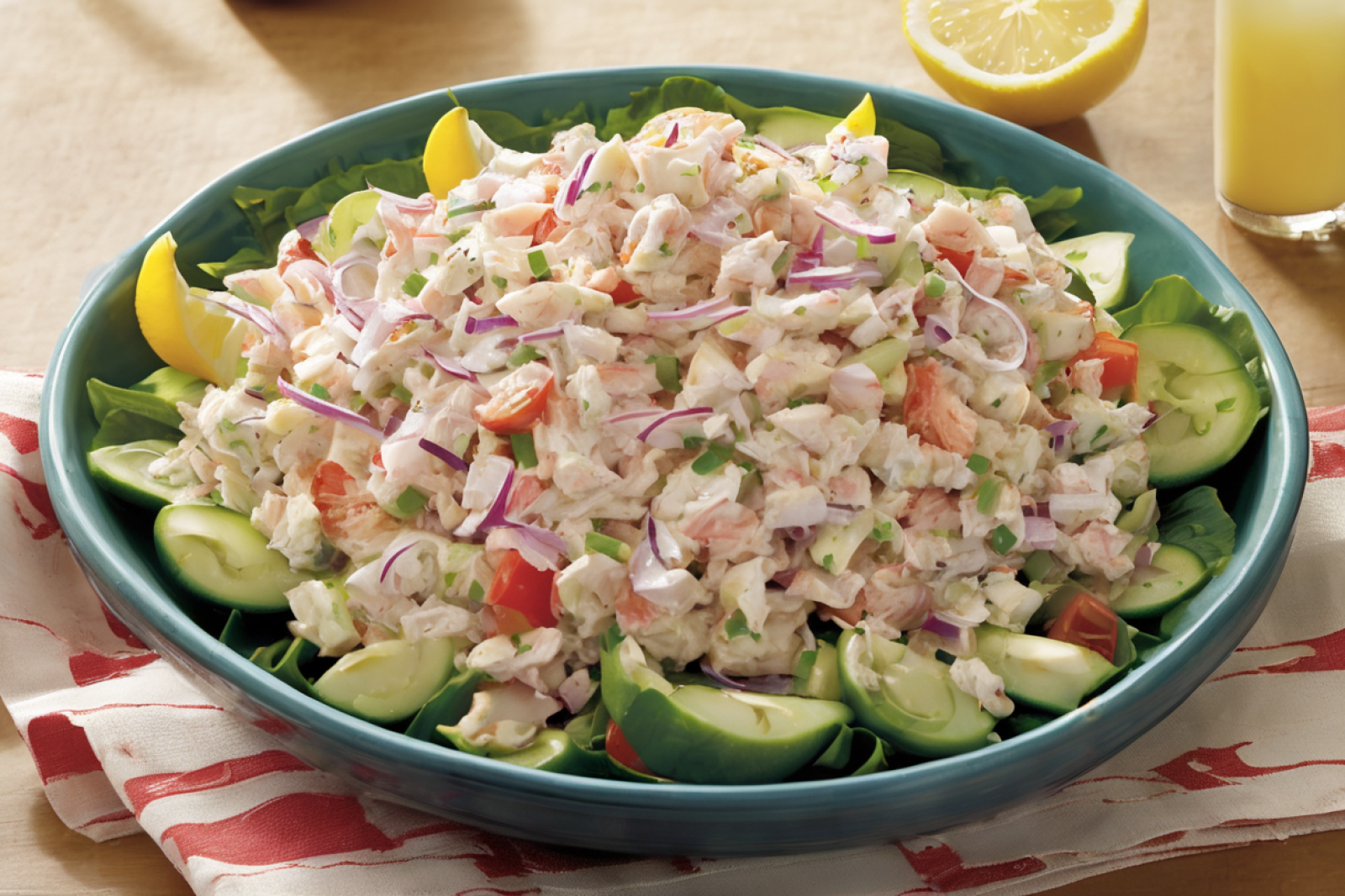 Chilled Crab Salad Extravaganza