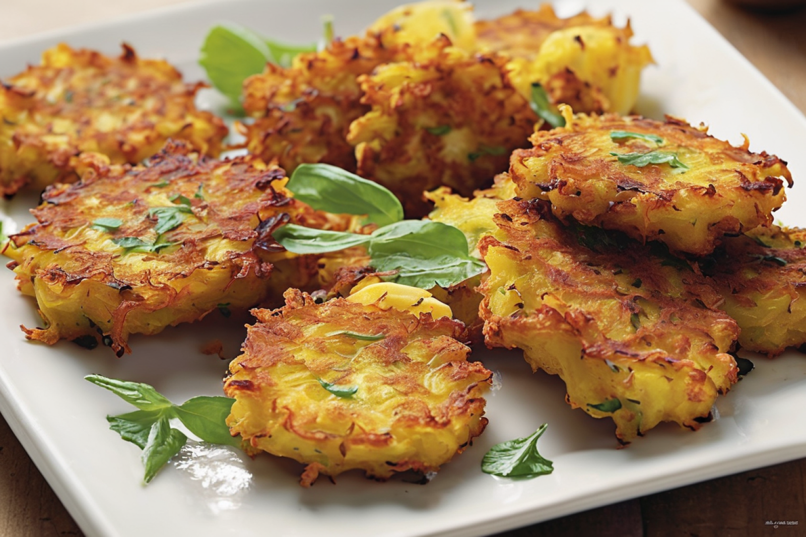 Crunchy Summer Squash Fritters