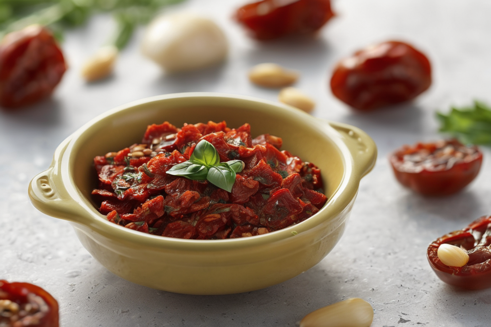 Herbed Sun-Dried Tomato Spread