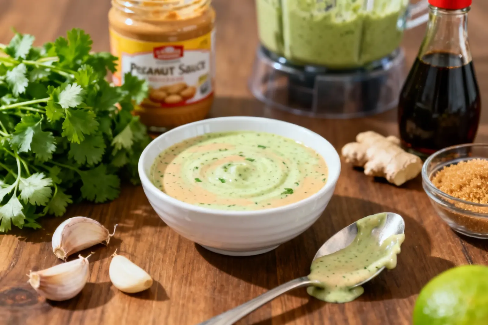 Cilantro Peanut Sauce