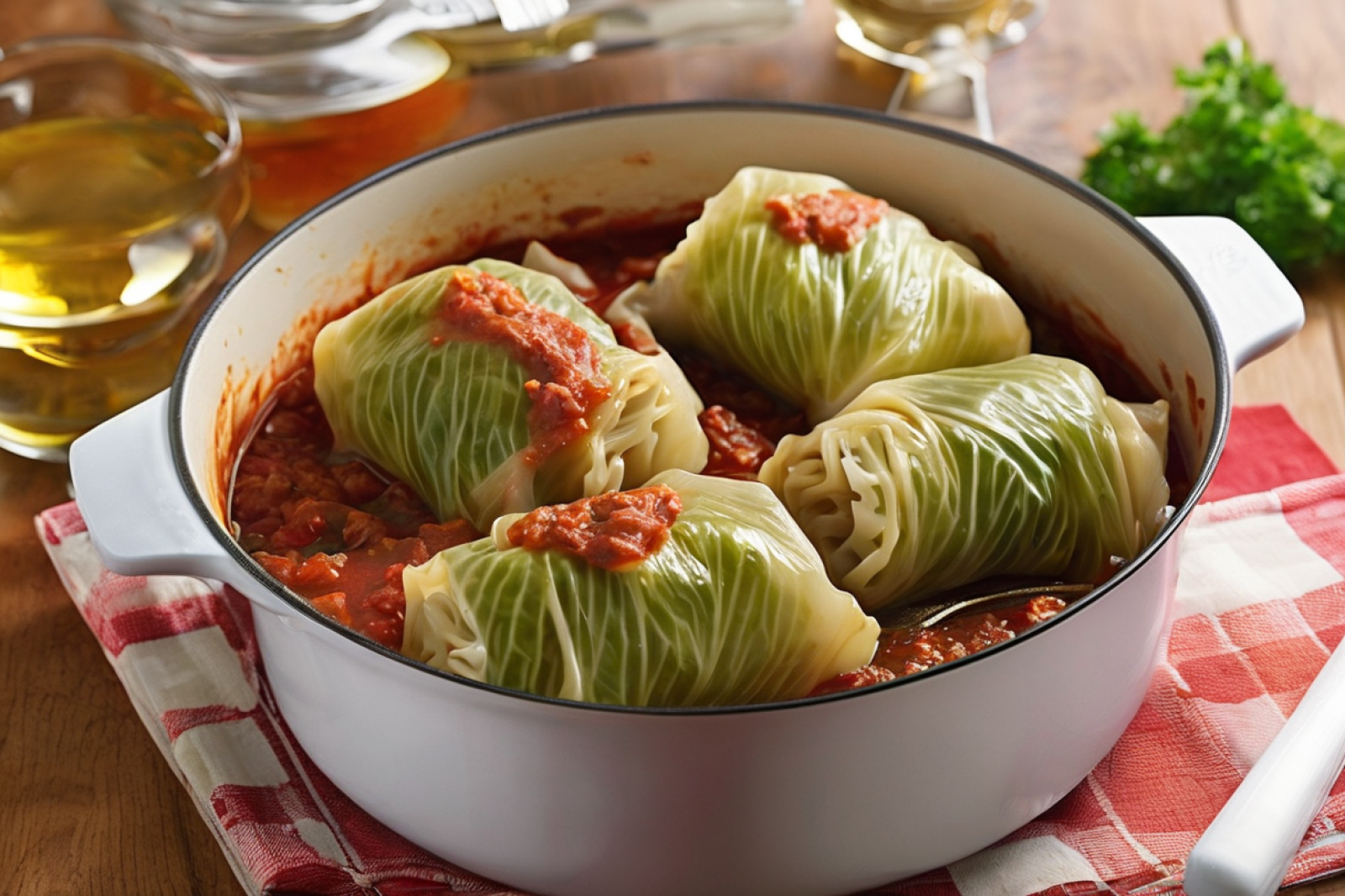 Savory Stuffed Cabbage Rolls