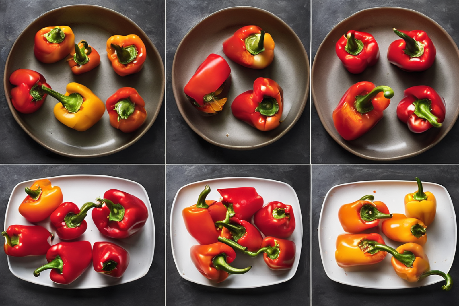 Prosciutto and Cheese Stuffed Cherry Peppers