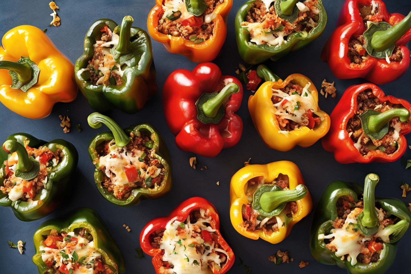 Mediterranean Stuffed Peppers