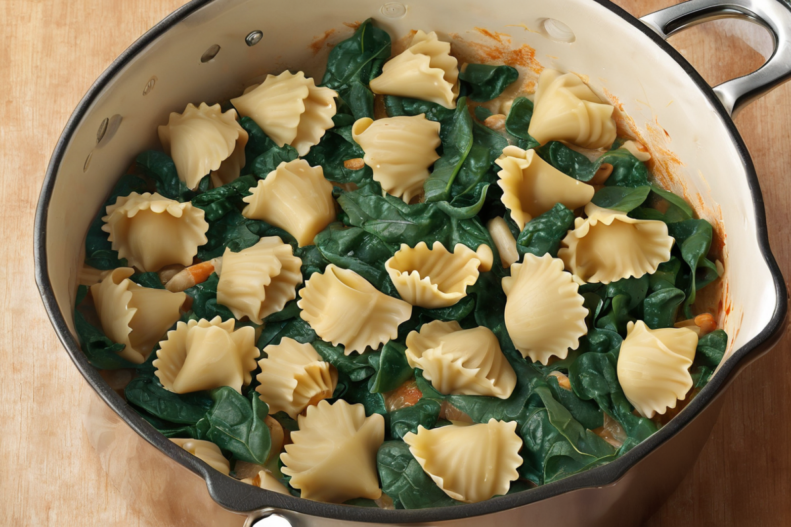 Savory Spinach and Turkey-Packed Pasta Shells