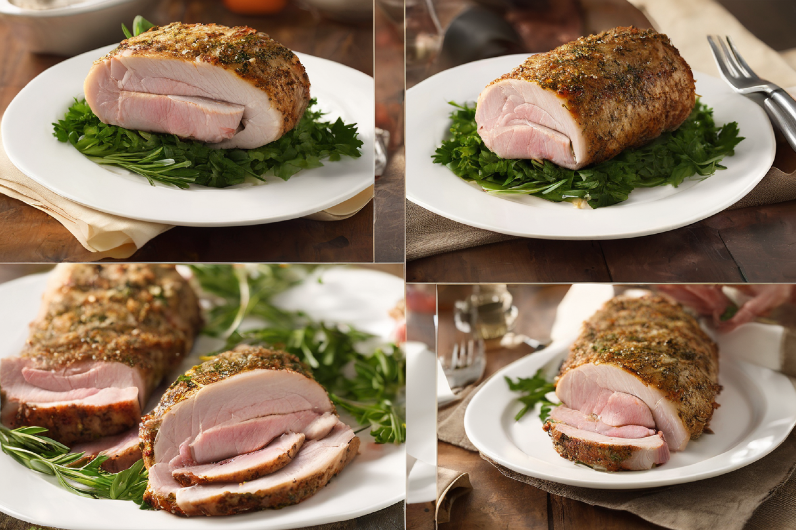 Savory Herb-Stuffed Pork Roll