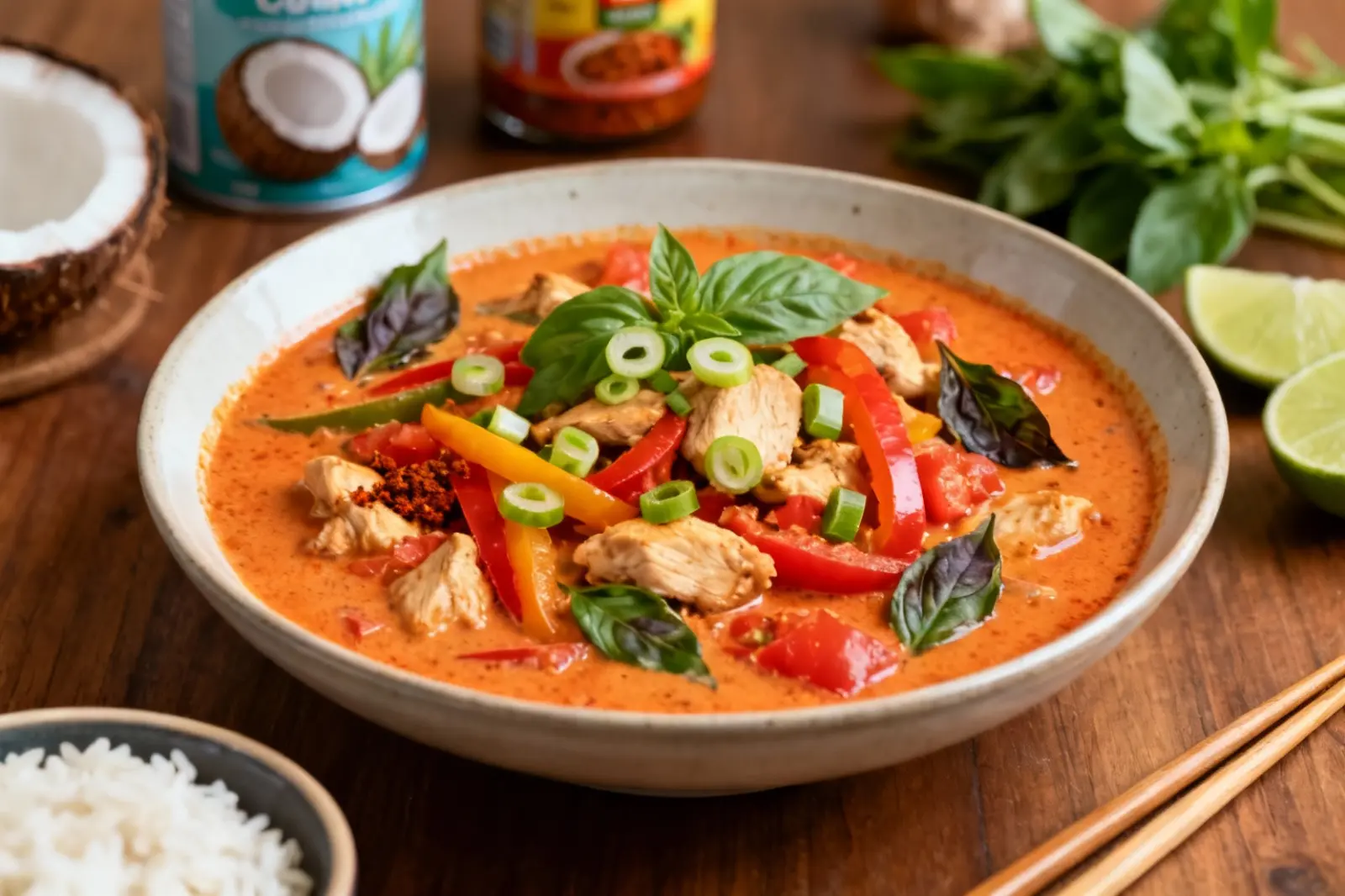 Beginner's Thai Red Chicken Curry