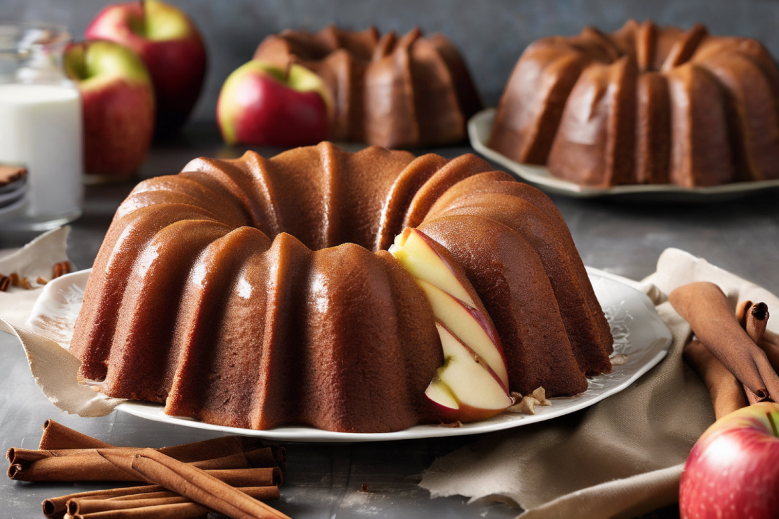 Cinnamon Apple Bundt Delight