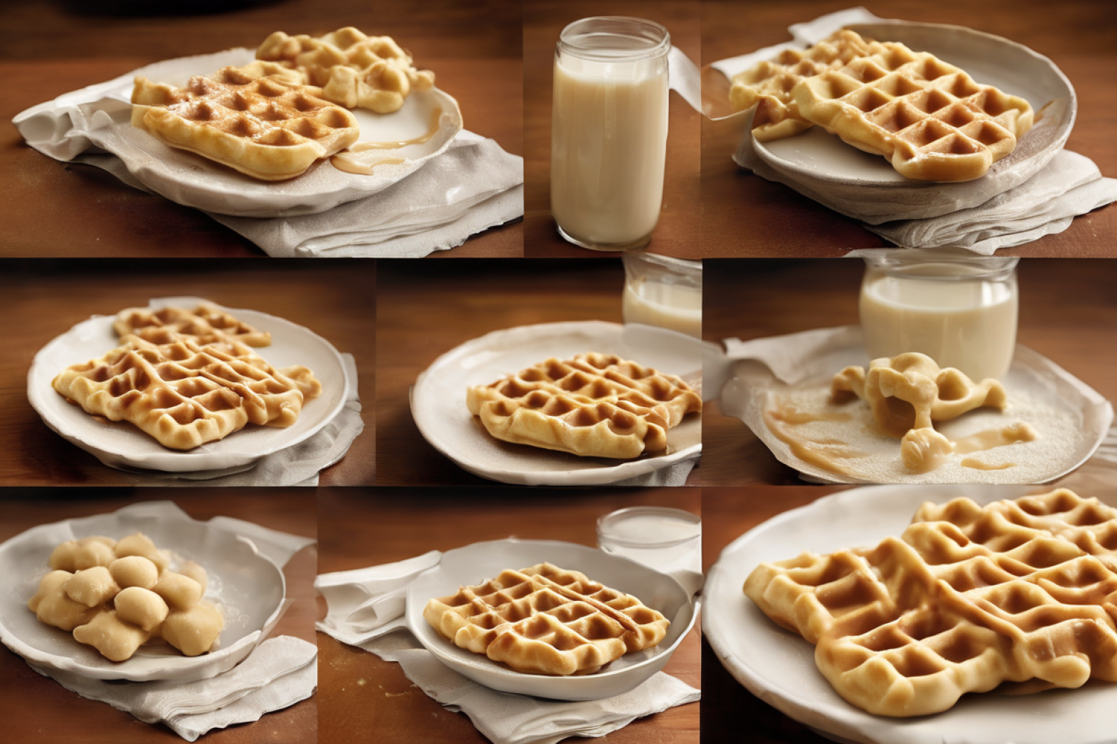 Caramel-Stuffed Dutch Waffle Cookies