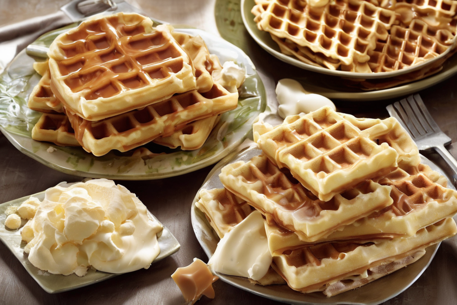 Dutch Caramel Waffle Treats
