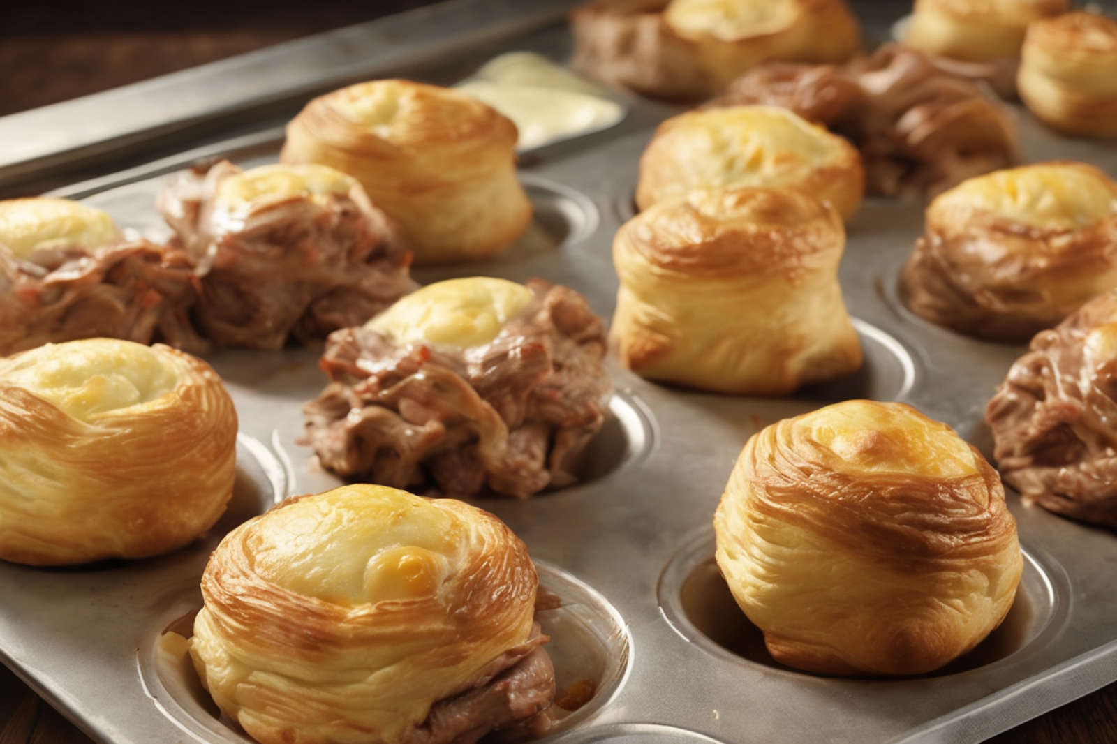 Beef-Filled Yorkshire Puffs