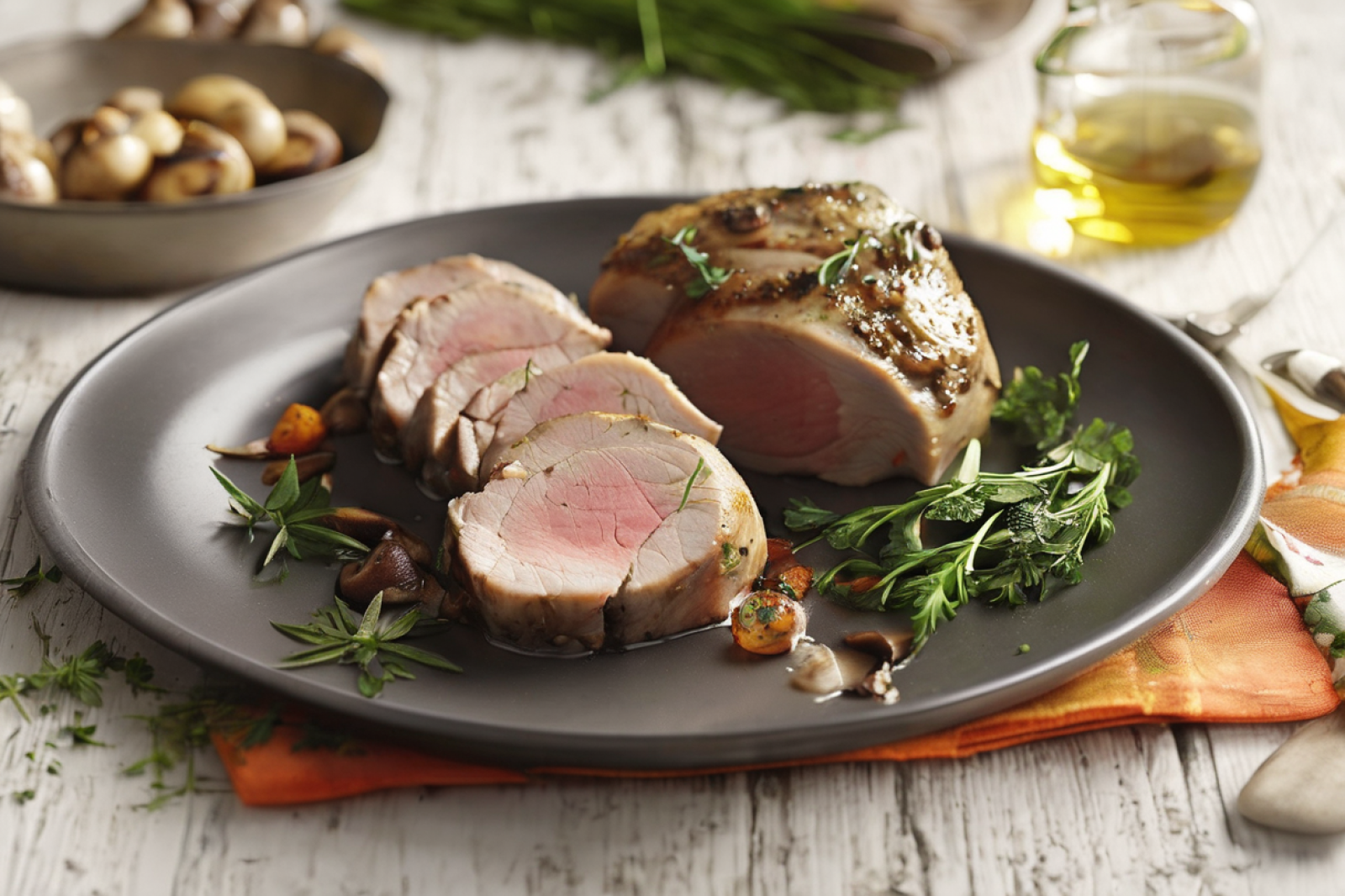 Herb-Infused Stuffed Veal Breast