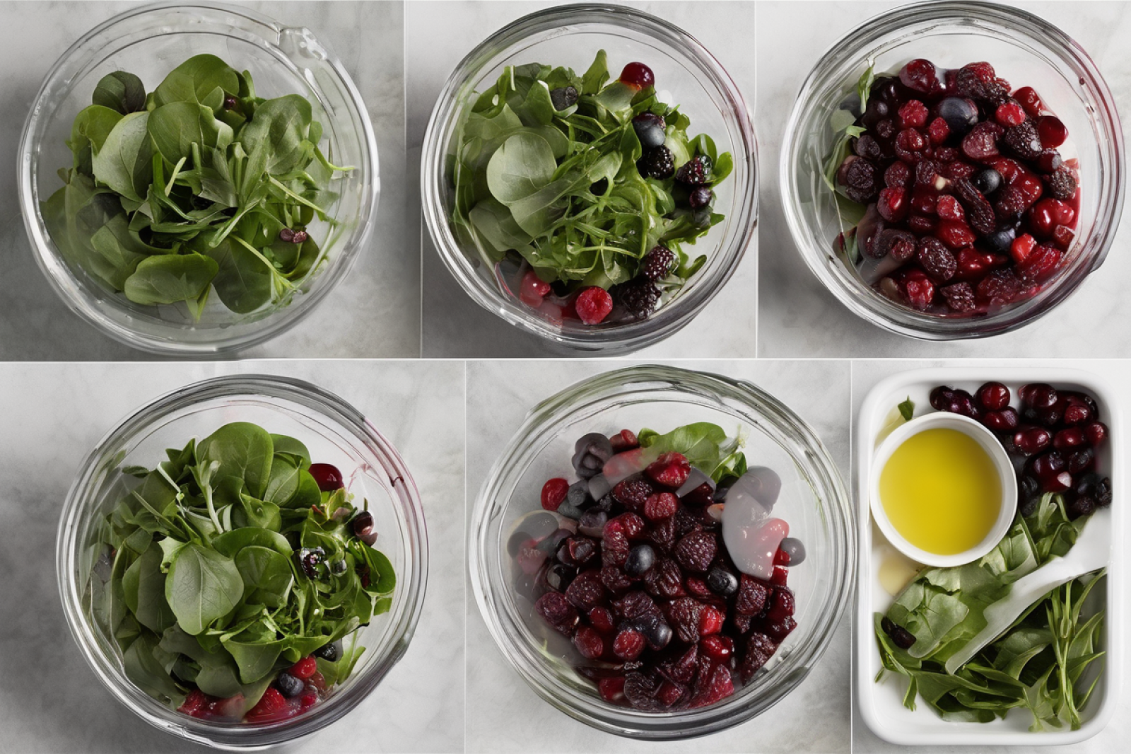 Exotic Berry and Greens Salad
