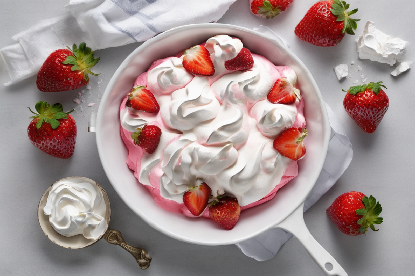 Strawberry Meringue Bliss
