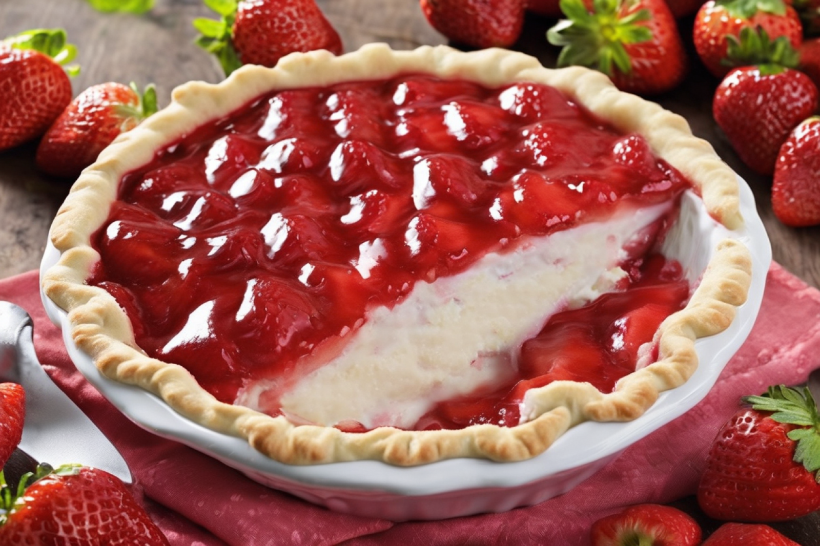 Delicious Strawberry Pie Filling