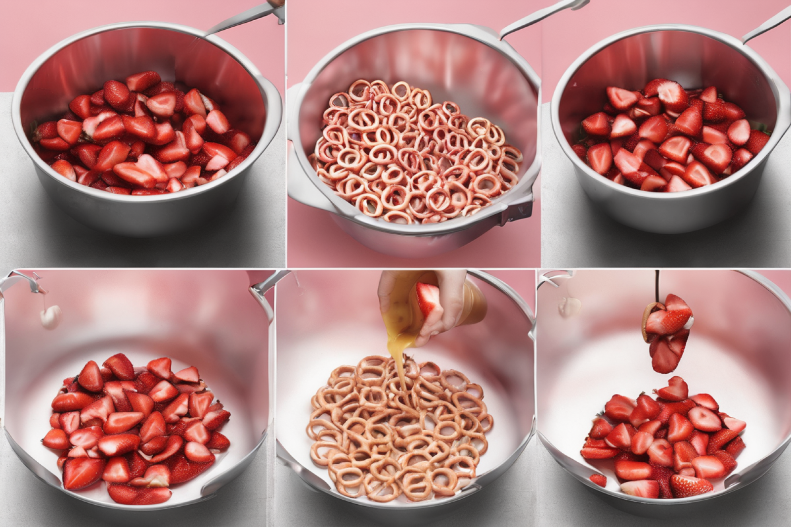 Strawberry Pretzel Paradise