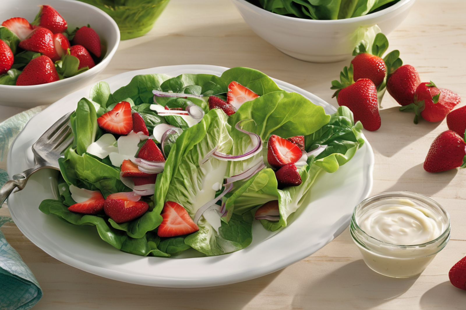 Romaine Berry Bliss Salad