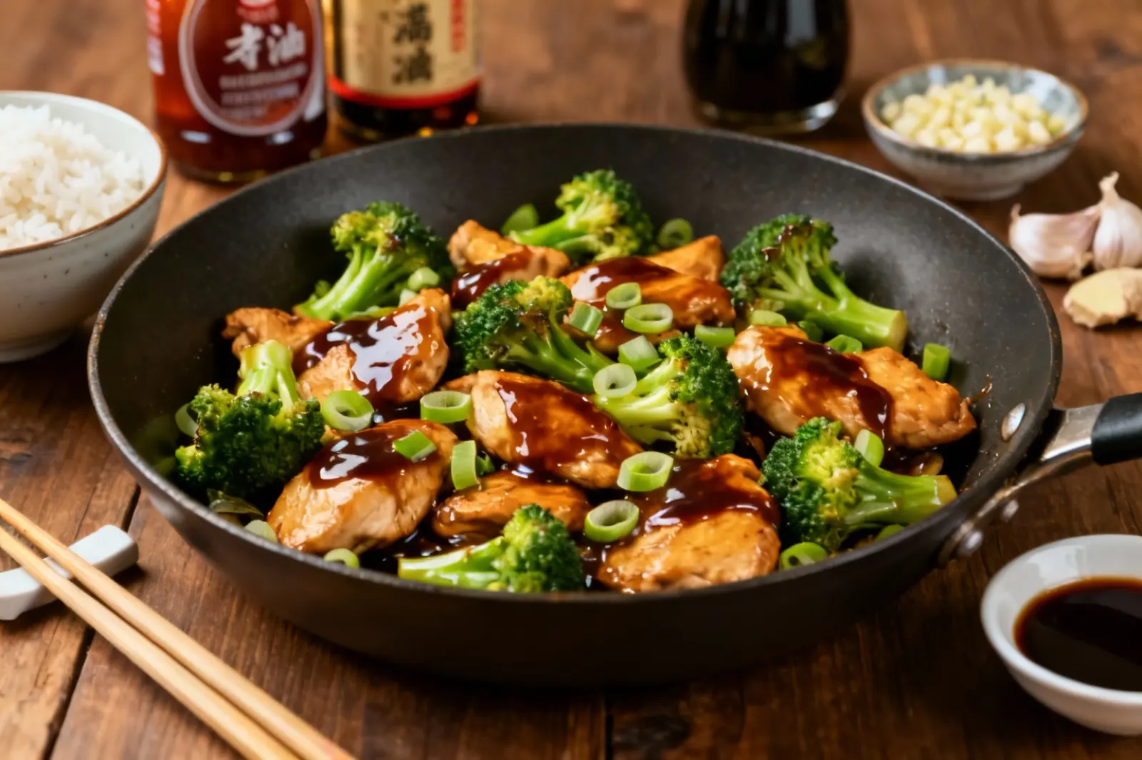 Zesty Chicken and Broccoli Stir-Fry