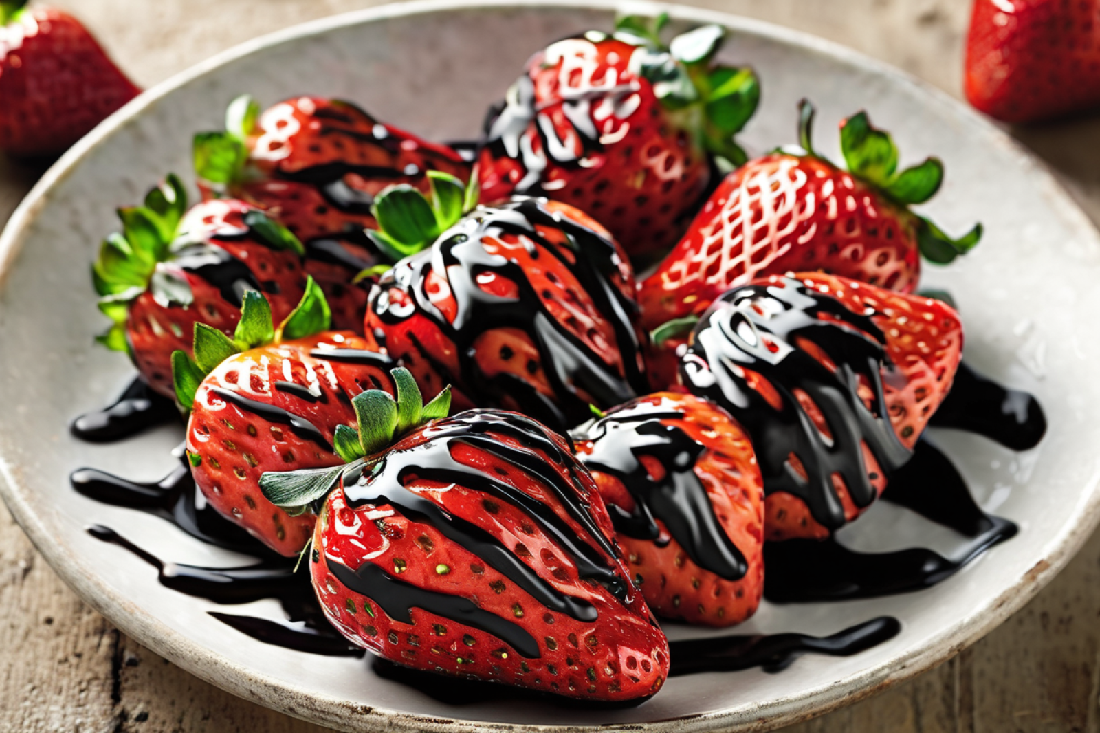 Grilled Strawberry Bliss with Balsamic Drizzle