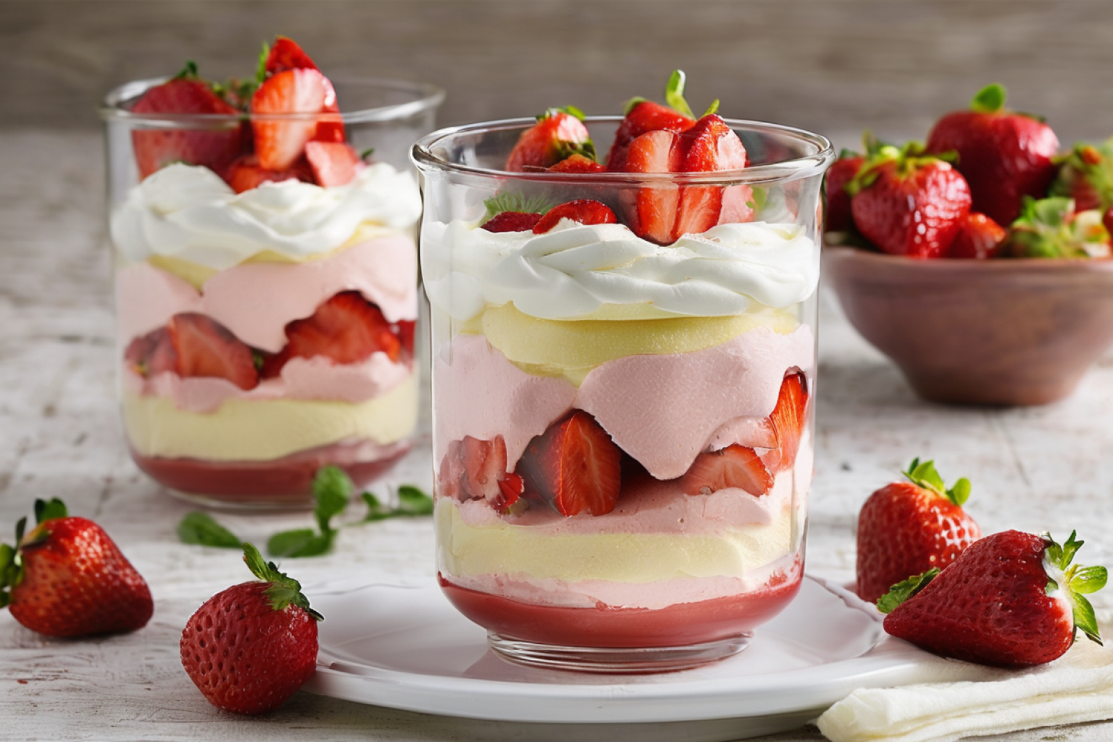Strawberry Delight Tiramisu