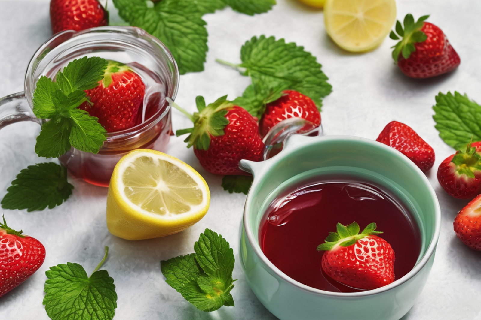 Strawberry Mint Delight Syrup