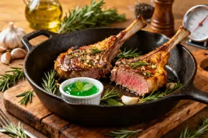 Savory Herb-Infused Lamb Chops